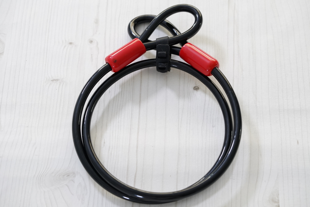 ABUS(アブス) コブラケーブルの破損前の製品全体写真
