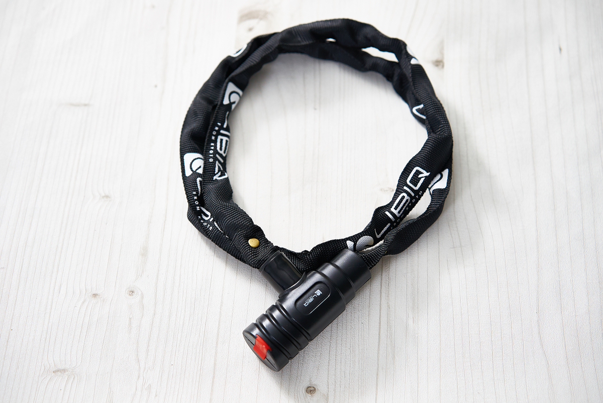LIBIQ(リビック)チェーンロックの破損前の製品全体写真
