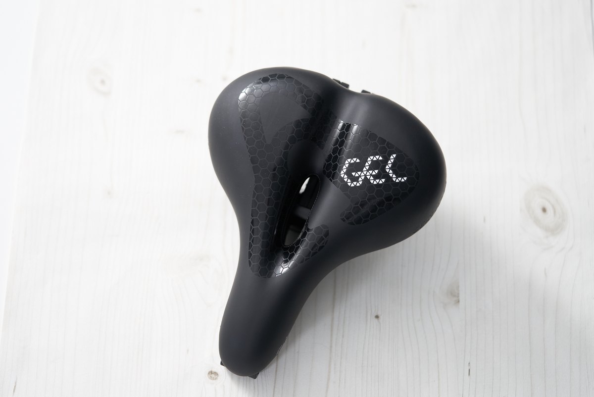 Seatylock Gelのサドル形状が分かる全体写真
